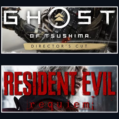  Ghost Of Tsushima + Resident Evil Requiem